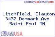 Litchfield, Clayton 3432 Denmark Ave Saint Paul MN