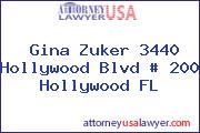 Gina Zuker 3440 Hollywood Blvd # 200 Hollywood FL
