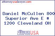 Daniel McCullen 800 Superior Ave E # 1200 Cleveland OH