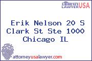 Erik Nelson 20 S Clark St Ste 1000 Chicago IL