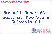 Russell Jones 6641 Sylvania Ave Ste 8 Sylvania OH