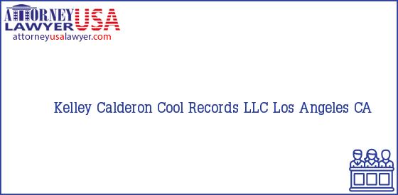 Telephone, Address and other contact data of Kelley Calderon, Los Angeles, CA, USA
