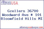 Gzellers 36700 Woodward Ave # 101 Bloomfield Hills MI