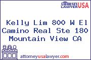 Kelly Lim 800 W El Camino Real Ste 180 Mountain View CA