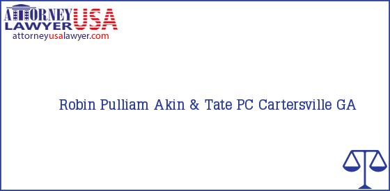 Telephone, Address and other contact data of Robin Pulliam, Cartersville, GA, USA