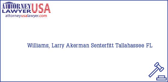Telephone, Address and other contact data of Williams, Larry, Tallahassee, FL, USA