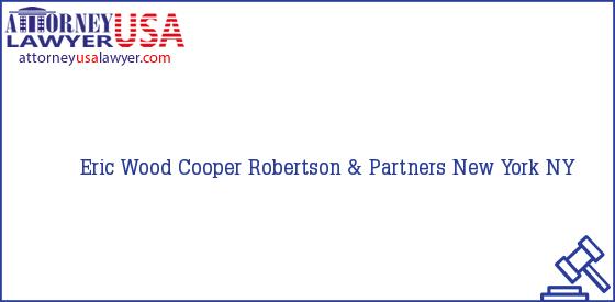 Telephone, Address and other contact data of Eric Wood, New York, NY, USA