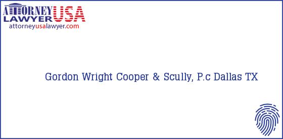 Telephone, Address and other contact data of Gordon Wright, Dallas, TX, USA