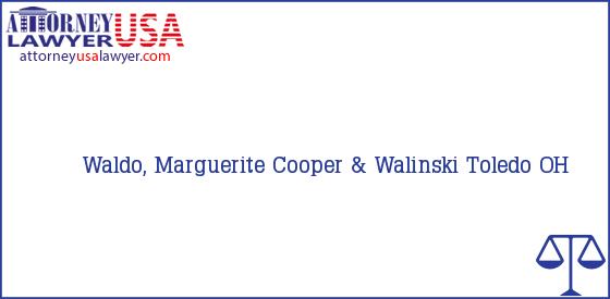 Telephone, Address and other contact data of Waldo, Marguerite, Toledo, OH, USA