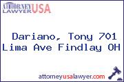 Dariano, Tony 701 Lima Ave Findlay OH