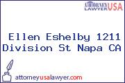 Ellen Eshelby 1211 Division St Napa CA