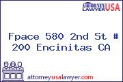 Fpace 580 2nd St # 200 Encinitas CA