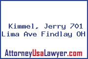 Kimmel, Jerry 701 Lima Ave Findlay OH