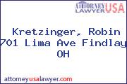 Kretzinger, Robin 701 Lima Ave Findlay OH