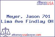Meyer, Jason 701 Lima Ave Findlay OH