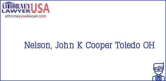 Telephone, Address and other contact data of Nelson, John K, Toledo, OH, USA