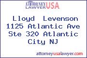 Lloyd  Levenson 1125 Atlantic Ave Ste 320 Atlantic City NJ