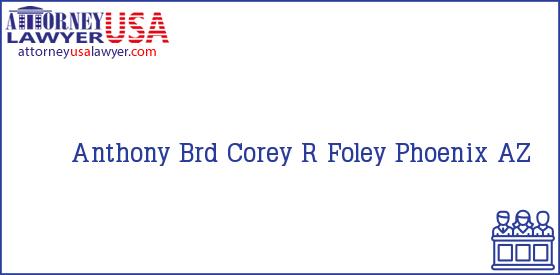Telephone, Address and other contact data of Anthony Brd, Phoenix, AZ, USA