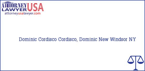 Telephone, Address and other contact data of Dominic Cordisco, New Windsor, NY, USA