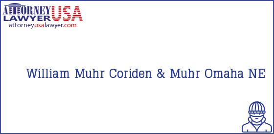 Telephone, Address and other contact data of William Muhr, Omaha, NE, USA