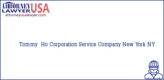 Telephone, Address and other contact data of Tommy  Ho, New York, NY, USA