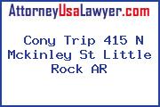 Cony Trip 415 N Mckinley St Little Rock AR