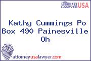 Kathy Cummings Po Box 490 Painesville Oh