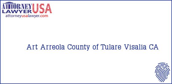 Telephone, Address and other contact data of Art Arreola, Visalia, CA, USA