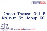 James Thomas 341 E Walnut St Jesup GA