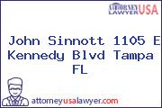 John Sinnott 1105 E Kennedy Blvd Tampa FL