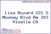 Lisa Buzard 221 S Mooney Blvd Rm 303 Visalia CA