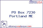  PO Box 7230 Portland ME