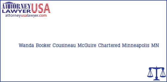 Telephone, Address and other contact data of Wanda Booker, Minneapolis, MN, USA