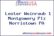 Lester Weinraub 1 Montgomery Plz Norristown PA