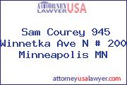 Sam Courey 945 Winnetka Ave N # 200 Minneapolis MN