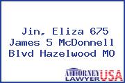 Jin, Eliza 675 James S McDonnell Blvd Hazelwood MO