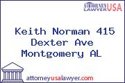 Keith Norman 415 Dexter Ave Montgomery AL