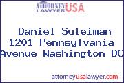Daniel Suleiman 1201 Pennsylvania Avenue Washington DC