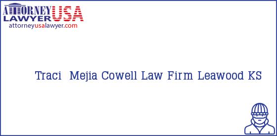 Telephone, Address and other contact data of Traci  Mejia, Leawood, KS, USA