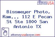 Bissmeyer Photo, Ram... 112 E Pecan St Ste 1800 San Antonio TX