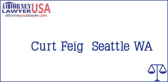 Telephone, Address and other contact data of Curt Feig, Seattle, WA, USA