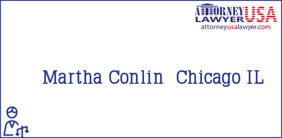 Telephone, Address and other contact data of Martha Conlin, Chicago, IL, USA