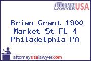 Brian Grant 1900 Market St FL 4 Philadelphia PA