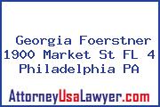 Georgia Foerstner 1900 Market St FL 4 Philadelphia PA