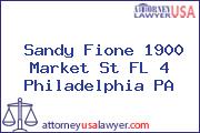 Sandy Fione 1900 Market St FL 4 Philadelphia PA