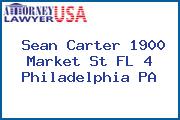 Sean Carter 1900 Market St FL 4 Philadelphia PA