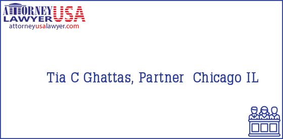 Telephone, Address and other contact data of Tia C Ghattas, Partner, Chicago, IL, USA