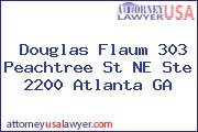 Douglas Flaum 303 Peachtree St NE Ste 2200 Atlanta GA
