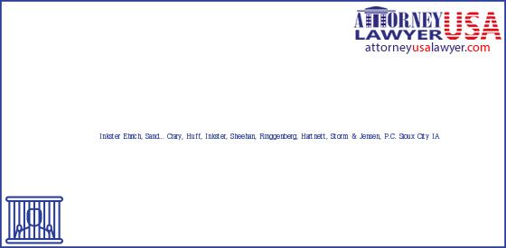 Telephone, Address and other contact data of Inkster Ehrich, Sand..., Sioux City, IA, USA