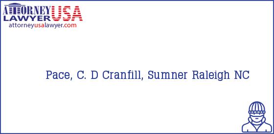 Telephone, Address and other contact data of Pace, C. D, Raleigh, NC, USA